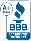 BBB Accredited Business, A+ rated